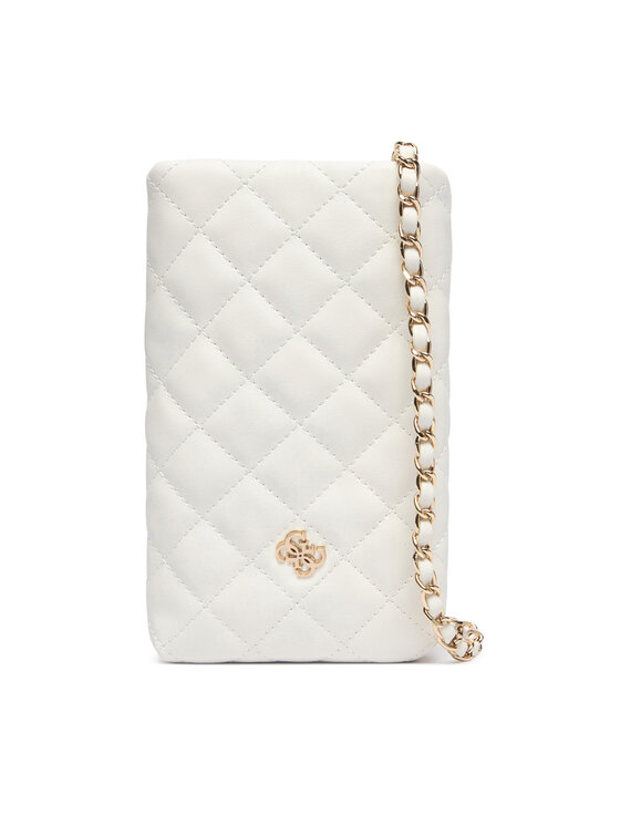 Guess Guess Torebka na telefon J6BZ02 W3953 Kremowy