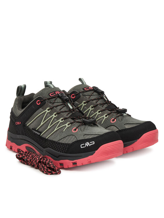 CMP CMP Turistiniai batai Kids Rigel Low Trekking Wp 3Q54554 Pilka
