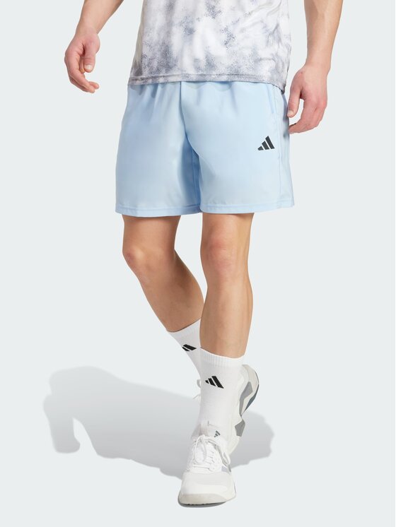adidas adidas Szorty sportowe 81461 Niebieski jasny Regular Fit