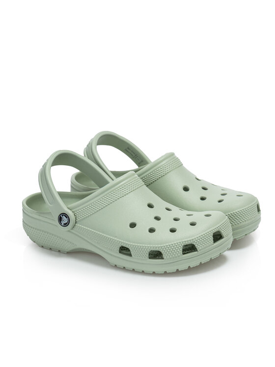 Crocs Crocs Klapki 10001-3VS Zielony