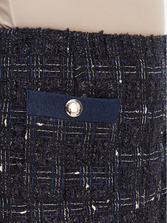 Morgan Morgan Spódnica mini 261-JINCA Czarny Slim Fit