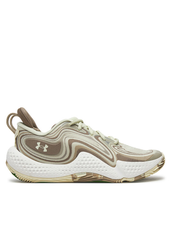 Under Armour Basketbalové topánky Ua Spawn 6 Camo 3028341-200 Sivá