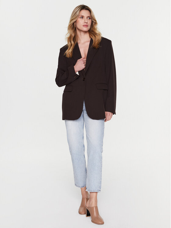 Samsøe Samsøe Samsøe Samsøe Blugi Marianne F22400107 Albastru celest Regular Fit