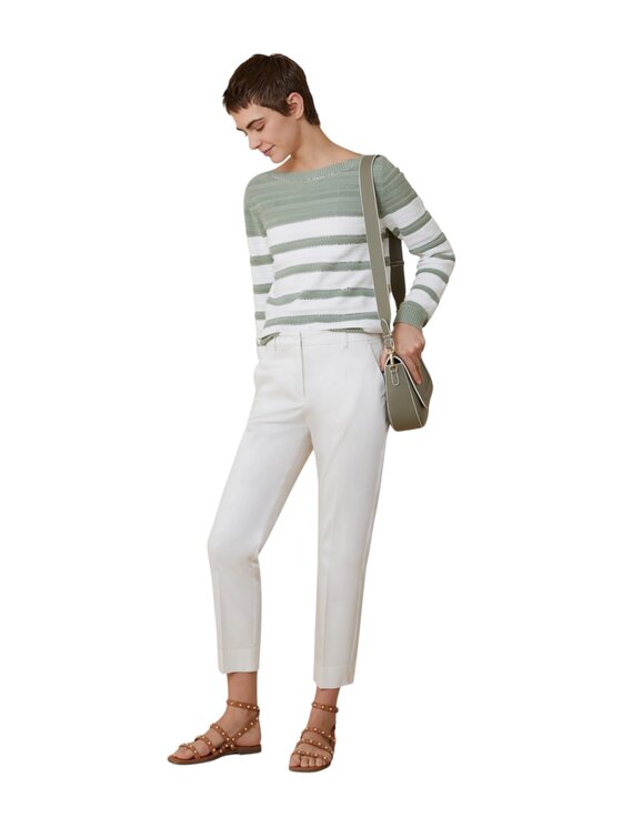 Pennyblack Pennyblack Pantaloni chino 2511131183200-001 Bianco Regular Fit