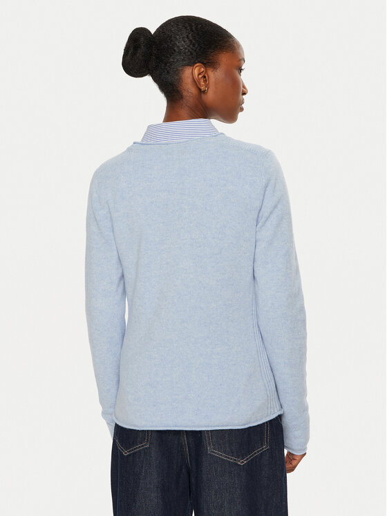 Tommy Hilfiger Tommy Hilfiger Pullover WW0WW43505 Blau Regular Fit