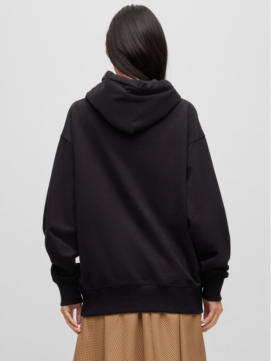 BOSS Boss Felpa 50490635 Nero Regular Fit