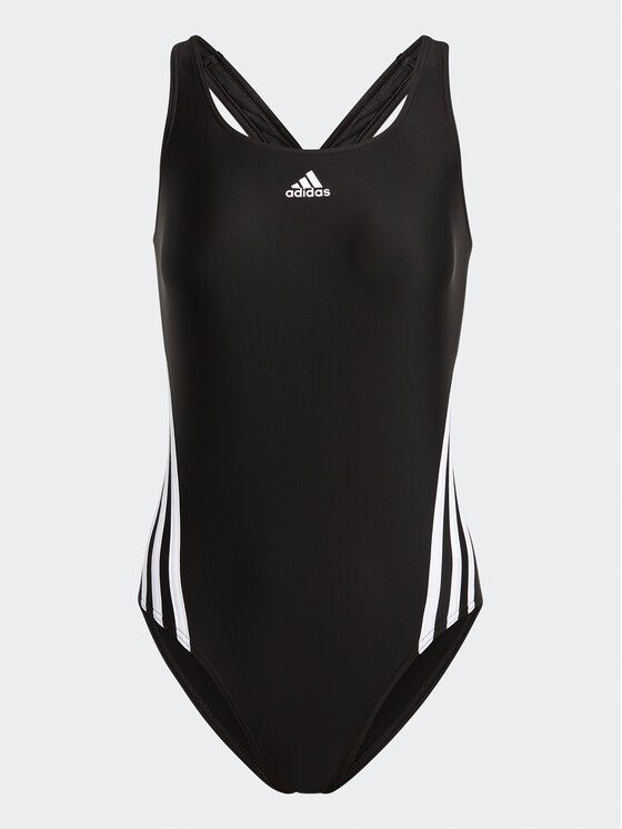 adidas adidas Costume da bagno adidas 3-Stripes Swimsuit IB5986 Nero