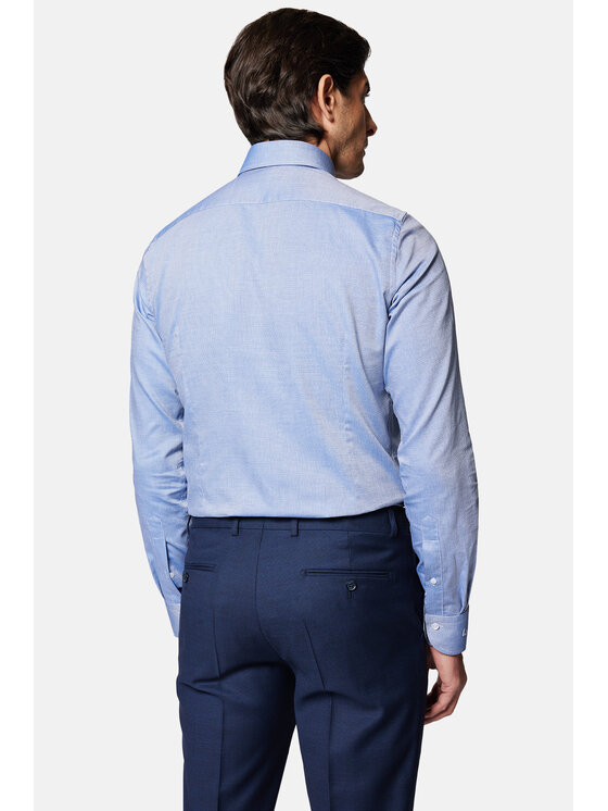 Lancerto Lancerto Koszula Maximo KO051124000033 Niebieski Slim Fit