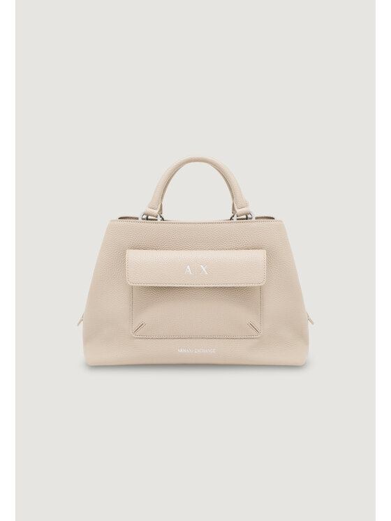 Armani Exchange Armani Exchange Torebka SHOPPING BAG Beżowy