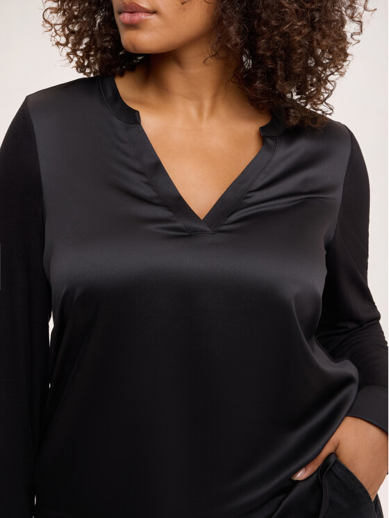 Fiorella Rubino Fiorella Rubino Bluzka G0CVL009266N033 Czarny Regular Fit