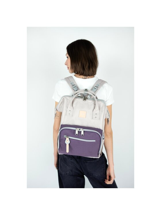 Himawari Himawari Plecak No. 45 Double Keeper Fioletowy