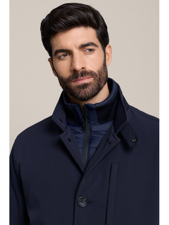 Lancerto Lancerto Kurtka zimowa Kurtka Granatowa Tibro KU073226000012 Granatowy Regular Fit