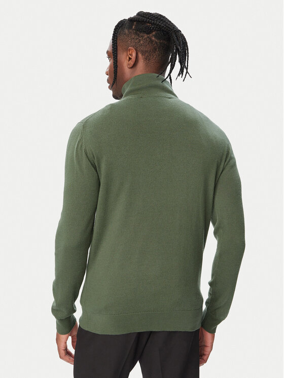 KARL LAGERFELD KARL LAGERFELD Sweter 655005 564399 Zielony Regular Fit