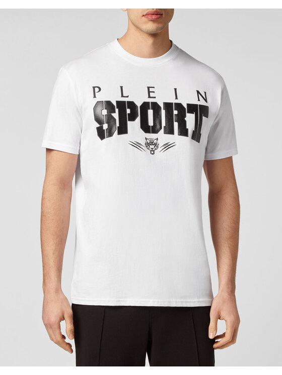 Plein Sport Plein Sport T-Shirt 1089 Biały Regular Fit