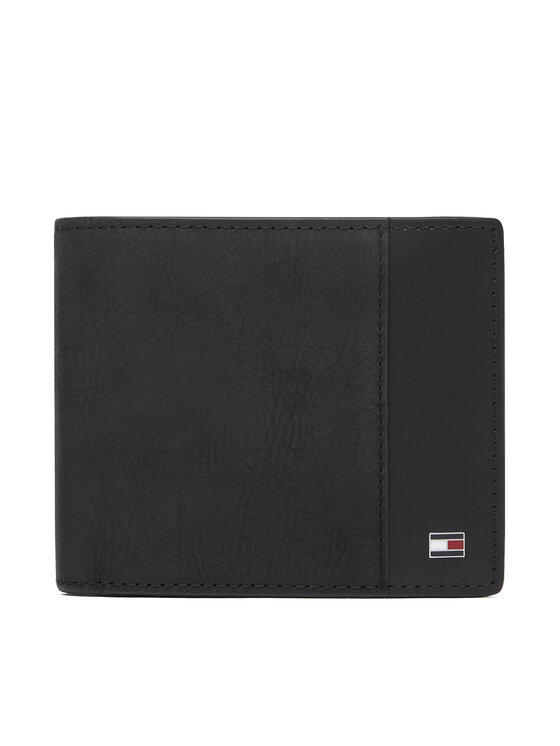 Tommy Hilfiger Portofel Th Soho Cc Flap And Coin AM0AM14503 Negru