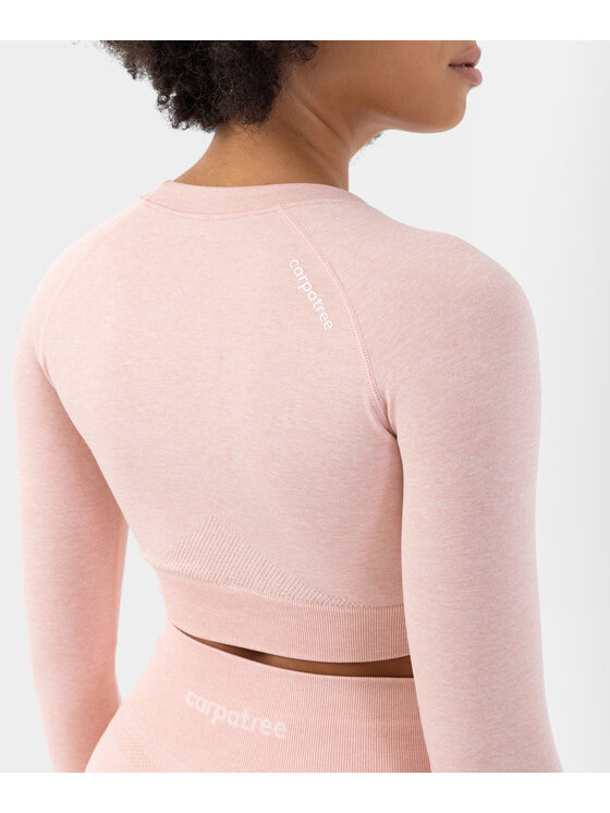 Carpatree Carpatree Top Blaze longsleeve Różowy Fitted Fit