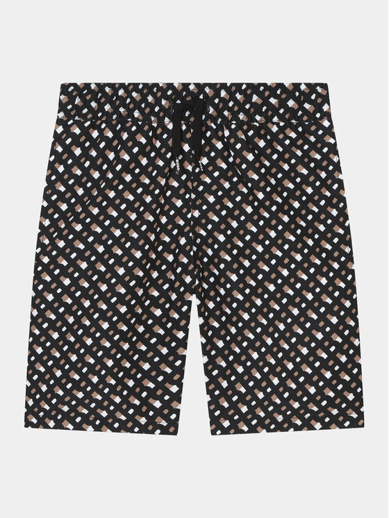 BOSS Boss Plavecké šortky J51019 D Čierna Regular Fit