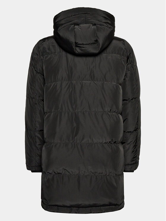 Vero Moda Curve Vero Moda Curve Winterjacke 10276391 Schwarz Regular Fit