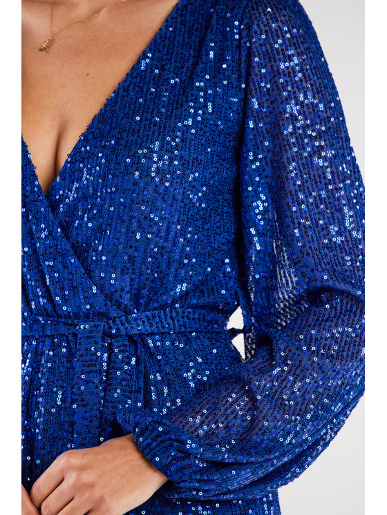 Awama Awama Abito da sera A567 Blu Basic Fit