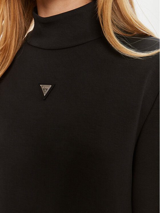 Guess Guess Džemperis Olympe V4YQ05 KCAY2 Juoda Regular Fit