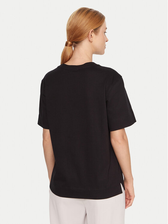 BOSS BOSS Футболка Elpha 50551443 Чорний Regular Fit