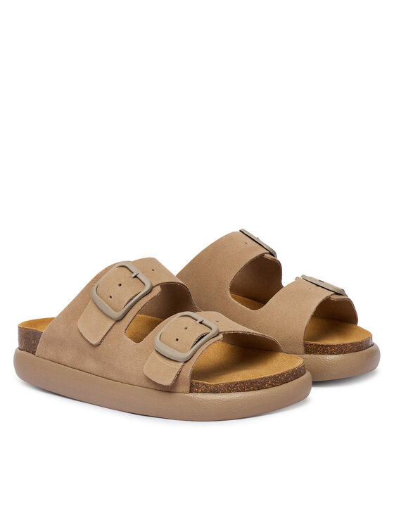 Scholl Scholl Шльопанці Noelle Chunky F01218 Бежевий