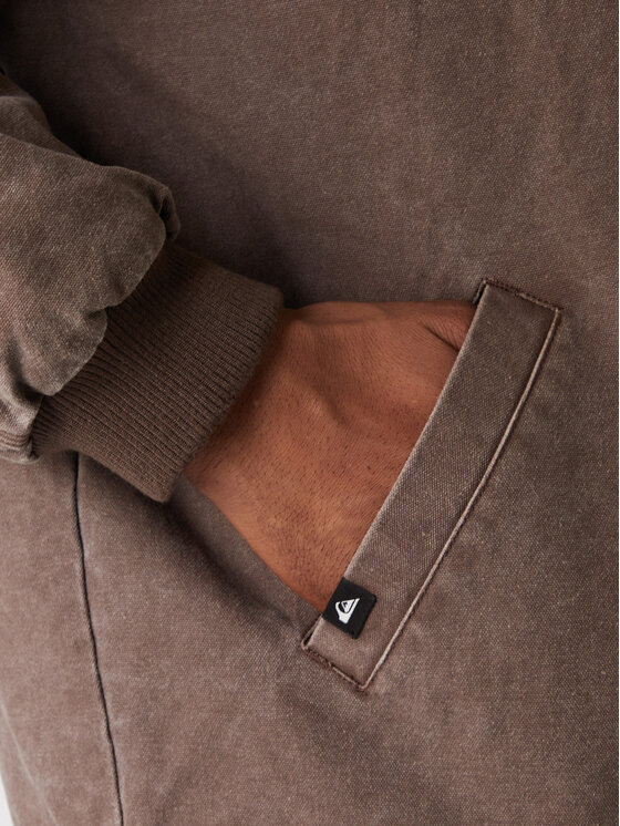 Quiksilver Quiksilver Τζιν μπουφάν Shaper Pad EQYJK04174 Καφέ Regular Fit