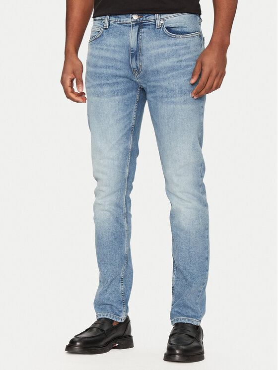 HUGO HUGO Джинси 50537685 Голубий Slim Fit