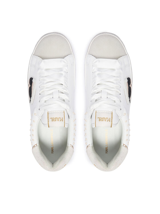 KARL LAGERFELD KARL LAGERFELD Сникърси KL60130N Бял