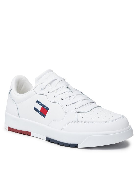 Tommy Jeans Sneakersy Retro Ess EM0EM01397 Biały
