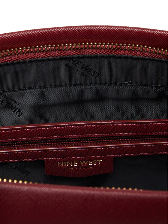Nine West Nine West Kabelka CEO-Chelsea-Charm-II-LX10185 Bordó