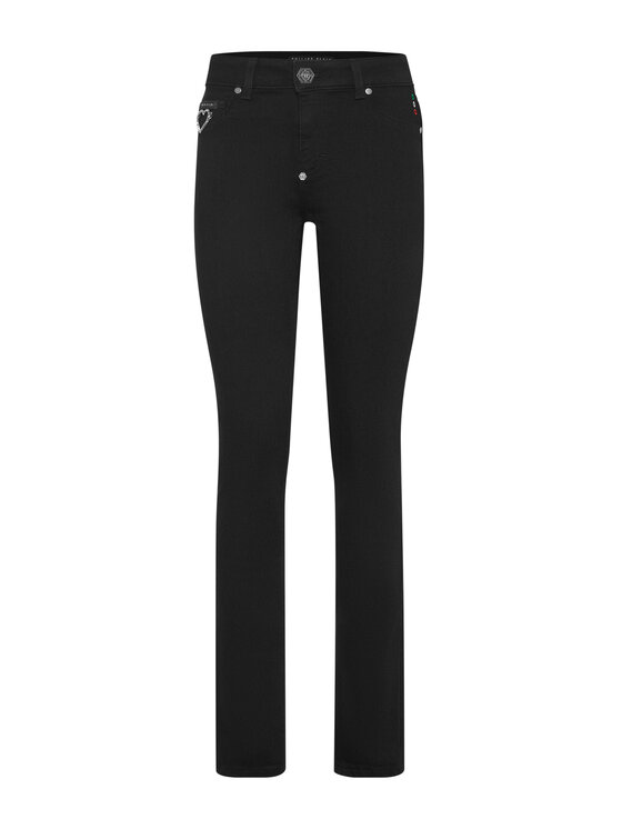PHILIPP PLEIN PHILIPP PLEIN Jeggins 9713 Černá Jegging Fit