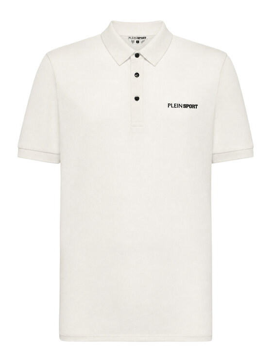 Plein Sport Plein Sport Polokošile 31030 Bílá Slim Fit