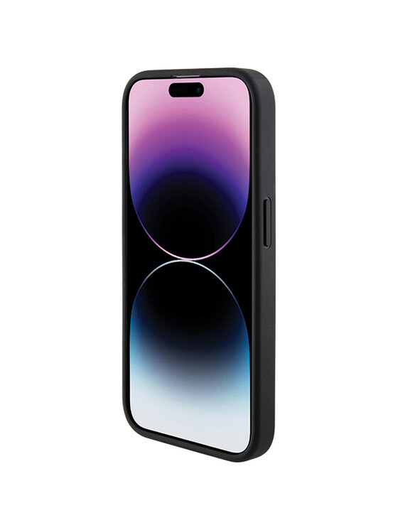 Guess Guess Etui na telefon iPhone 15 Pro Czarny