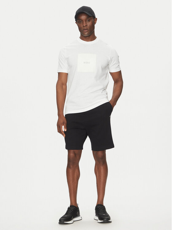 BOSS BOSS T-krekls Logo 50538096 Balts Regular Fit