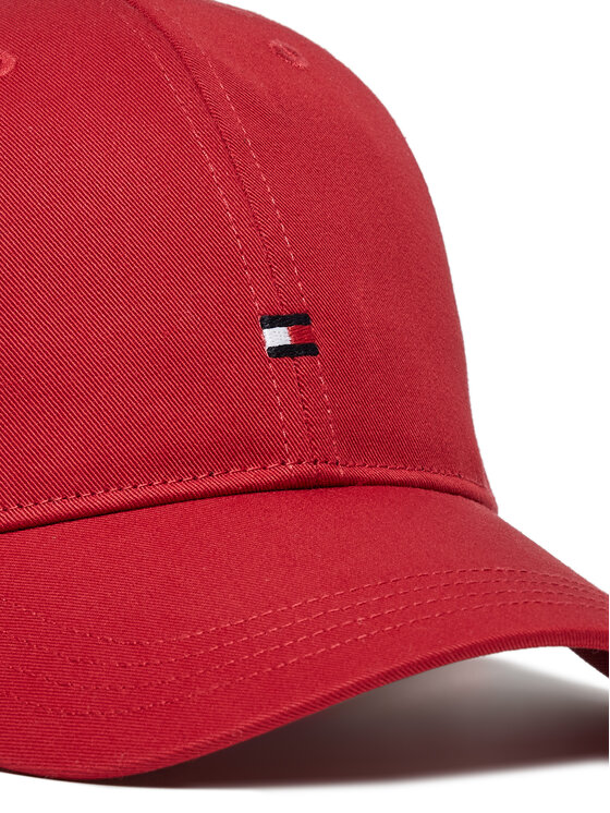 Tommy Hilfiger Tommy Hilfiger Cap Small Flag AU0AU01528 Rot