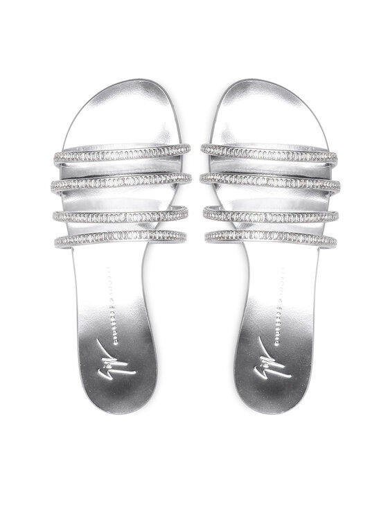 GIUSEPPE ZANOTTI GIUSEPPE ZANOTTI Şlapi E200003 Argintiu