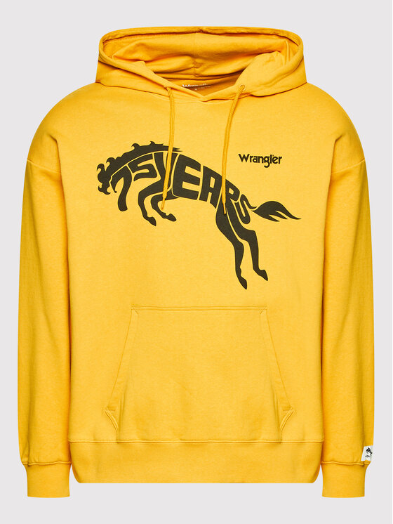Wrangler Wrangler Felpa 75th Anni W645HTY23 112146186 Giallo Regular Fit