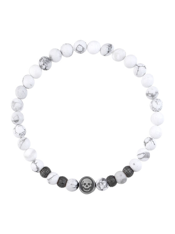 Manoki manoki Bransoletka BA1046W Biały