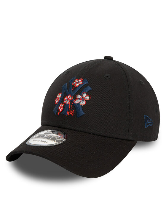 New Era Kapa S šiltom Flower Icon 940 Nyy 60435113 Črna