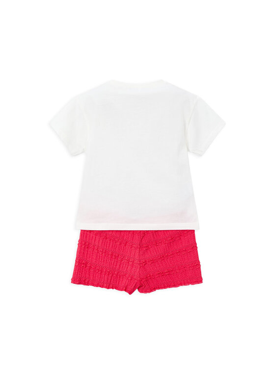 Mayoral Mayoral Completo T-shirt e pantaloncini 3231 Rosso Regular Fit