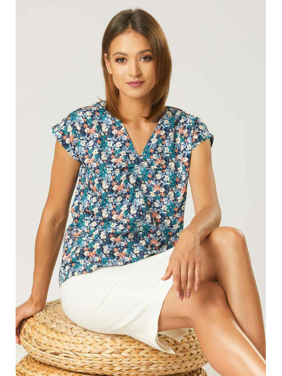 QUIOSQUE QUIOSQUE Halenka A0935 SHIRT Barevná Regular Fit