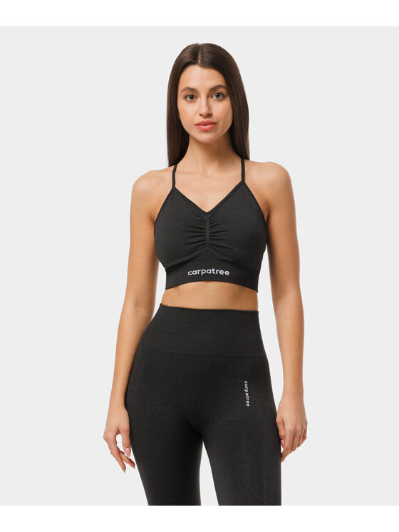 Carpatree Carpatree Biustonosz sportowy Allure Bra Czarny