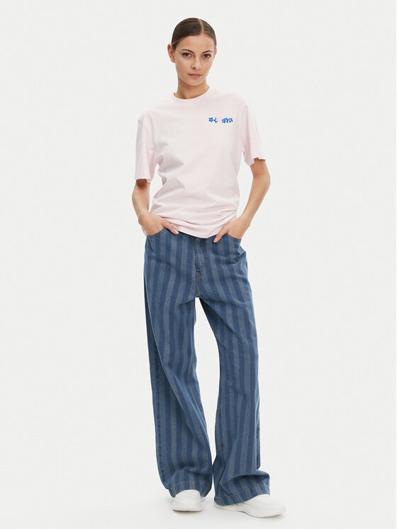 HUGO HUGO Póló Vintage Tee 50537239 Rózsaszín Relaxed Fit