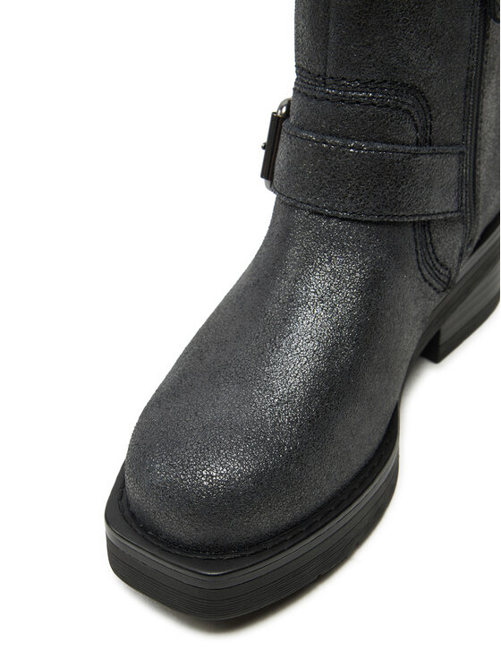 Clarks Clarks Botki Rebelle Buckle 26178889 Srebrny