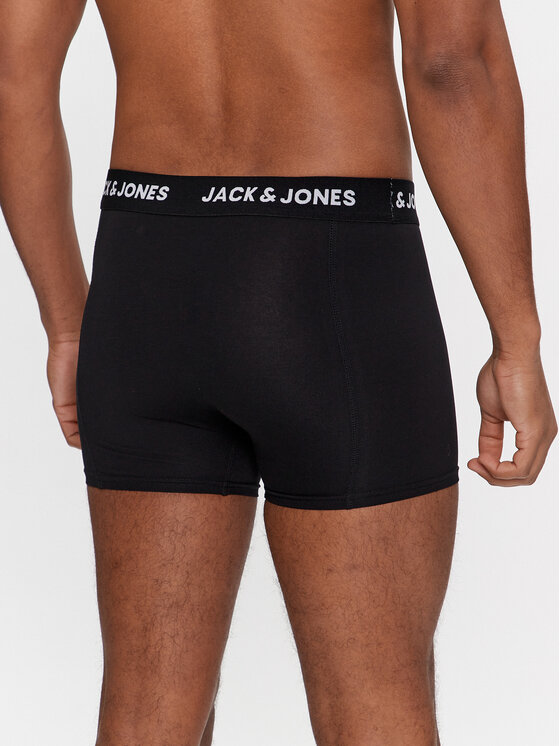 Jack&Jones Jack&Jones Set od 3 para bokserica Anthony 12171944 Crna