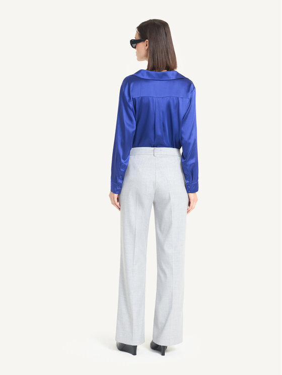 KMX KMX Spodnie materiałowe 809730017 Szary Wide Fit