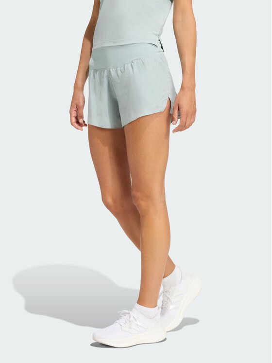 adidas adidas Szorty sportowe 158729 Zielony Regular Fit
