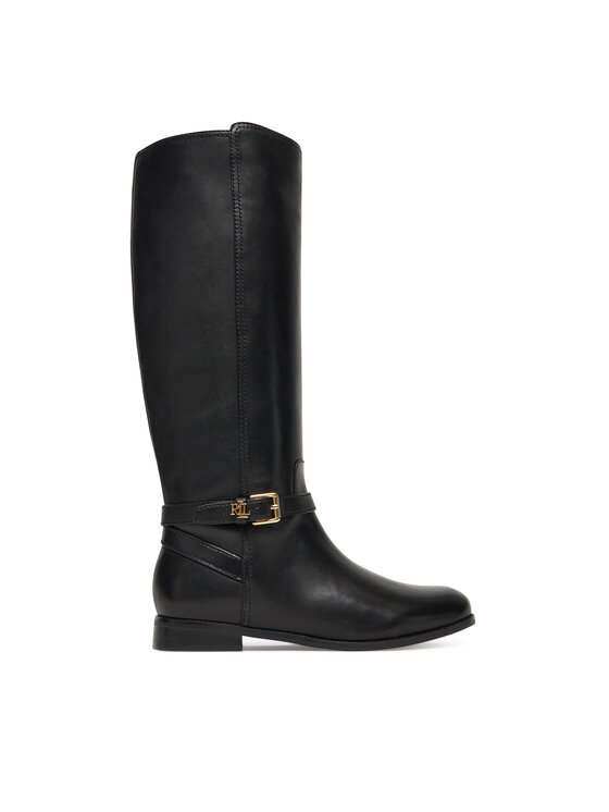 LAUREN RALPH LAUREN LAUREN RALPH LAUREN Cizme lungi riding Brooke Tll 2 Bo Tal 802967769001 Negru