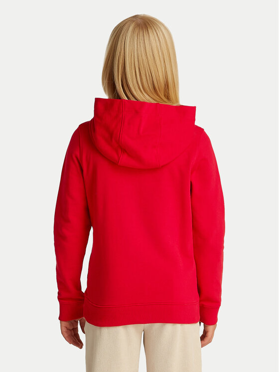 Tommy Hilfiger Tommy Hilfiger Džemperis Essential KS0KS00205 D Raudona Regular Fit